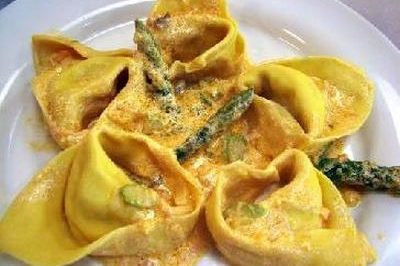 Tortelli di Tremosine con burro fuso e salvia